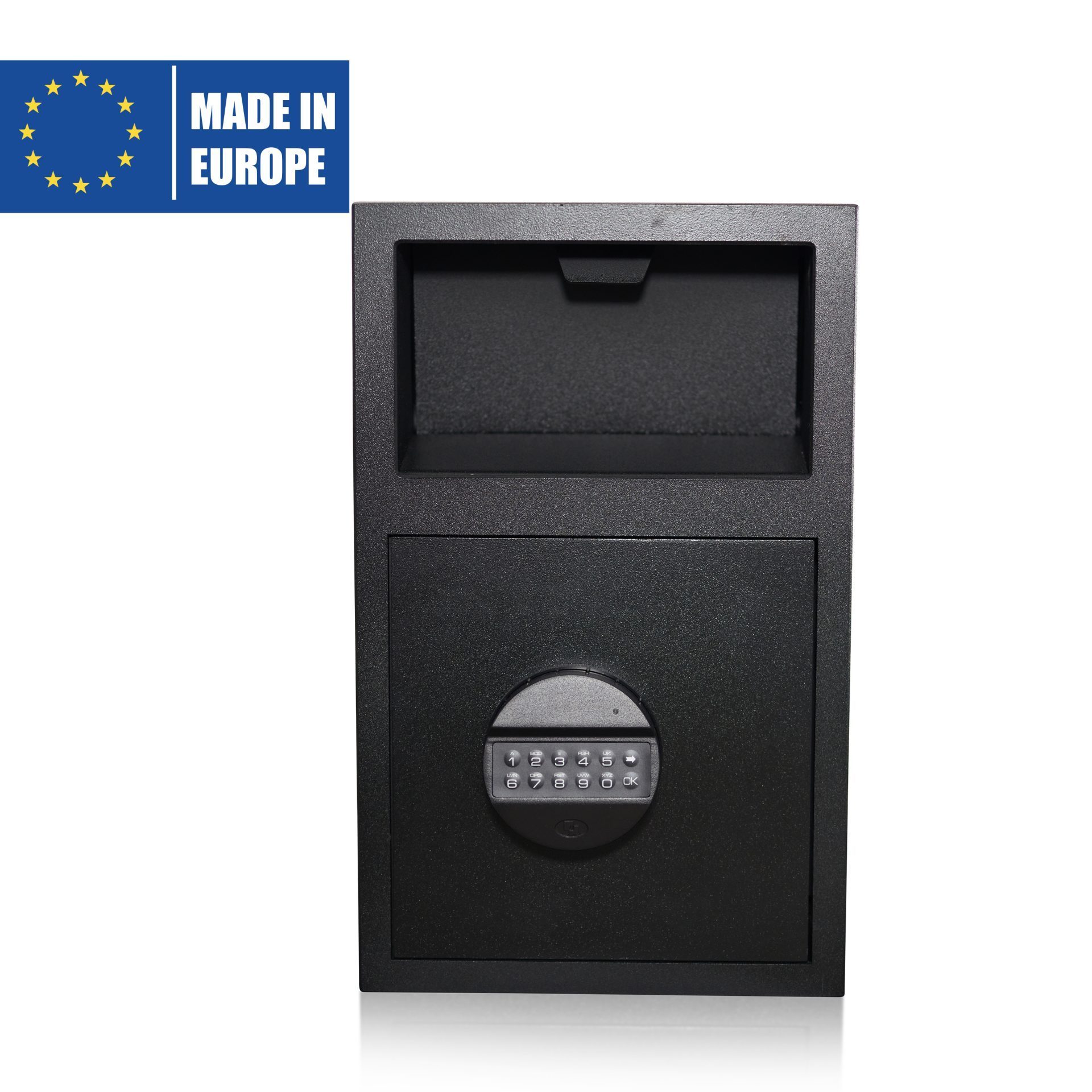 Deposit Safe with Deposit Slot | Security Level B | VDS Lock Class 2 | PIN Code | Made in EU