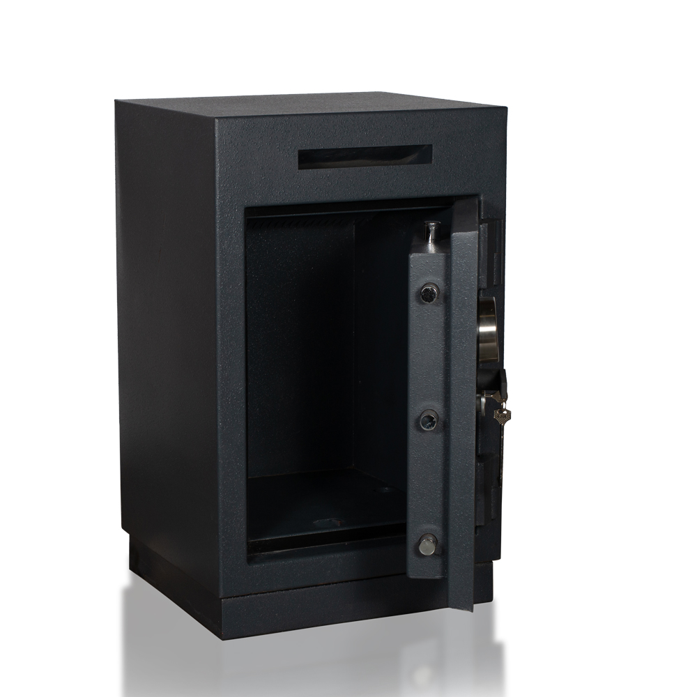 Heavy-Duty Drop Safe | Very Secure | 8 Locking Bolts | 4-Eye Locking Principle | Key Lock & Pin Code