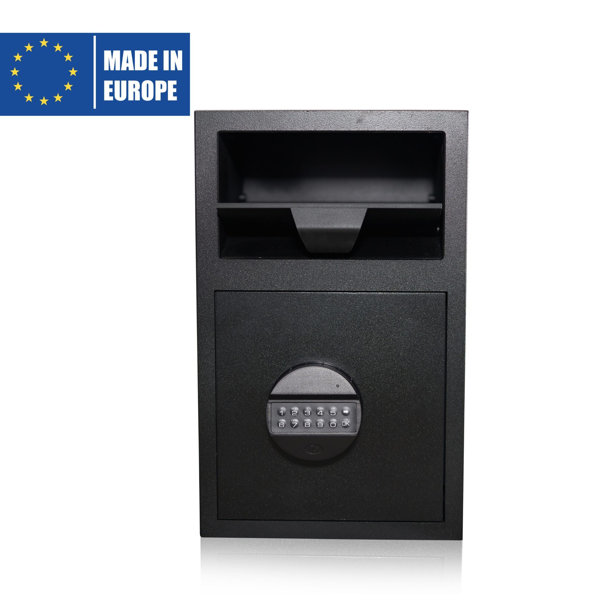 Deposit Safe with Deposit Slot | Security Level B | VDS Lock Class 2 | PIN Code | Made in EU