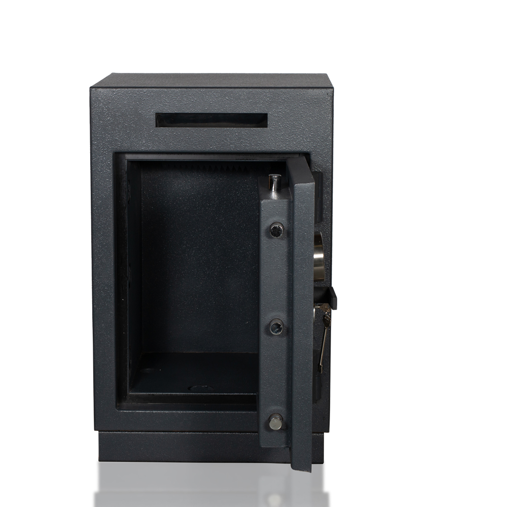 Heavy-Duty Drop Safe | Very Secure | 8 Locking Bolts | 4-Eye Locking Principle | Key Lock & Pin Code