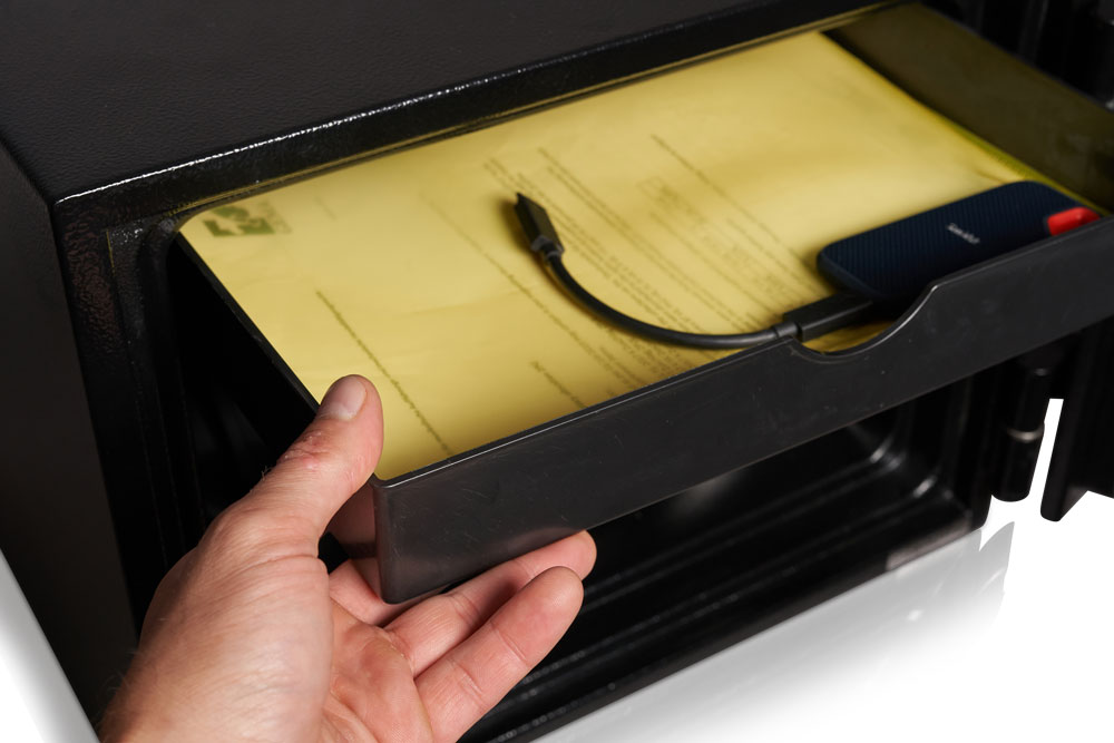 Fireproof Safe | Fire-Resistant Safe | Fireproof - 60 Minutes Fire Protection | Security Level B
