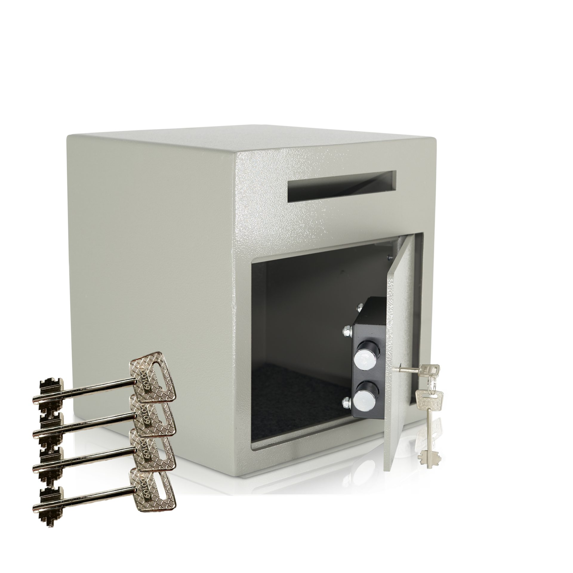 Deposit Safes | Cash Drop Safes | Money Bombs | Retail Safes | Includes 4 keys