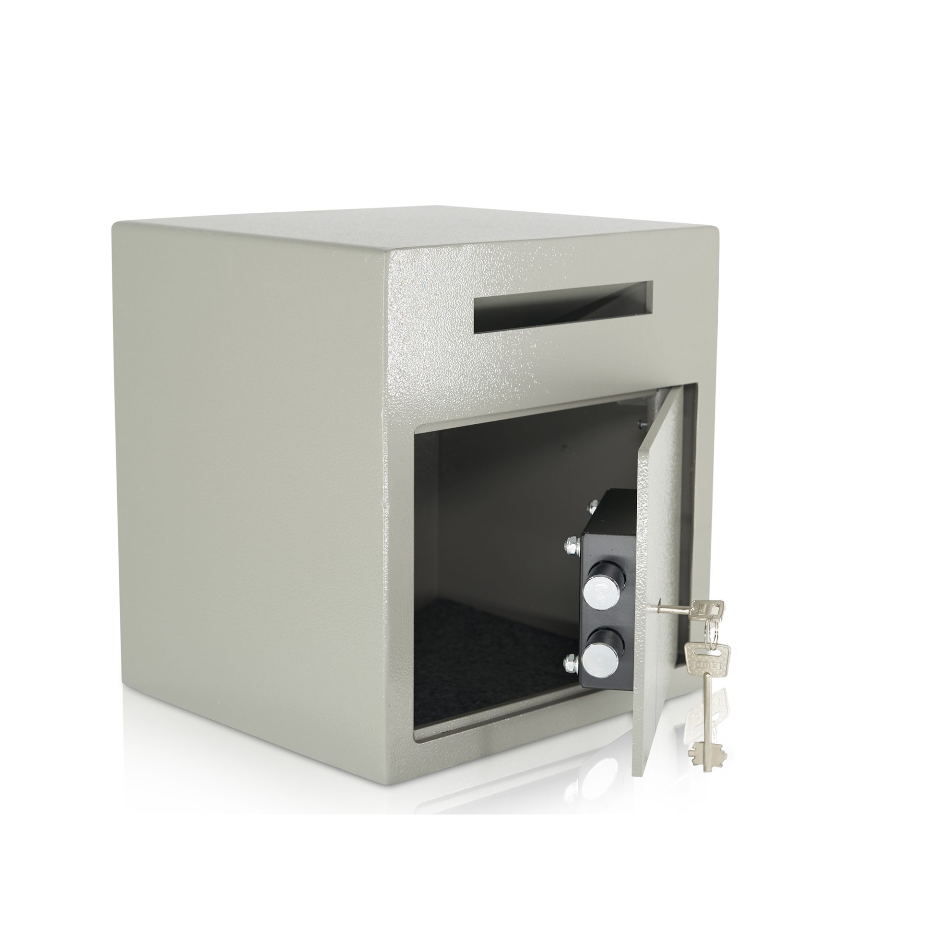 Deposit safe with deposit slot – key lock, security level A