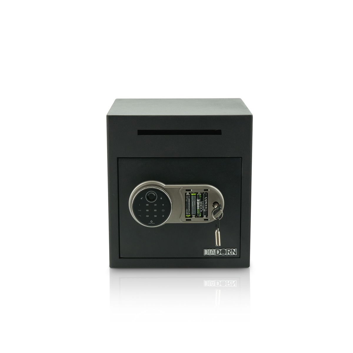 Deposit safe with fingerprint PIN code lock | Fingerprint scanner | Gastronomy