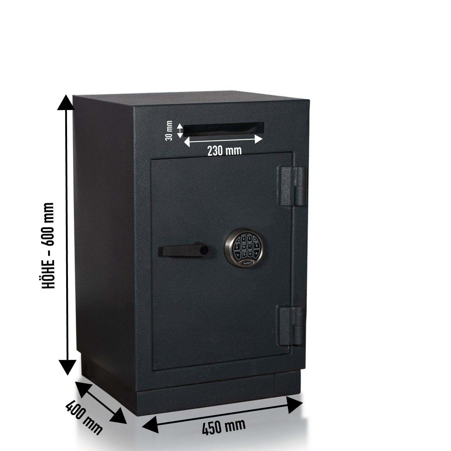 Deposit Safe | Business Customers | Deposit Safe 210kg | Security Level B | Easthouse PinCode Lock