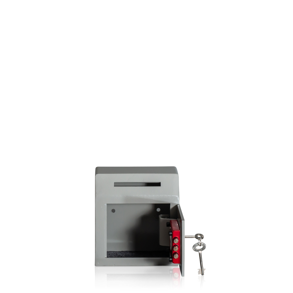 Donation Box | Corner Slot | Collection | Church Safe | Security Level A | Key Lock