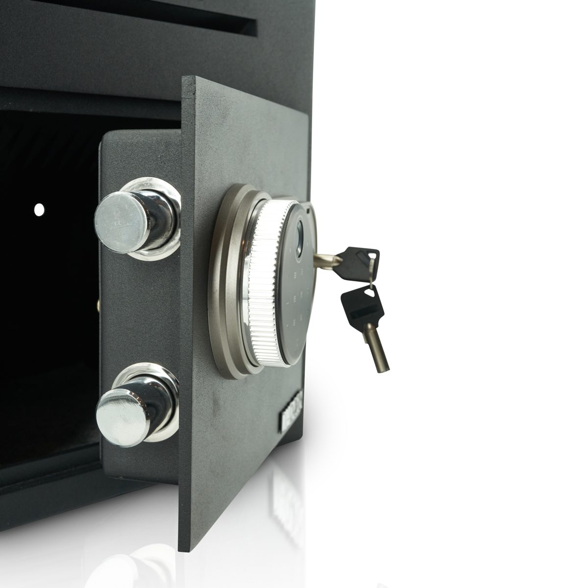 Deposit safe with fingerprint PIN code lock | Fingerprint scanner | Gastronomy