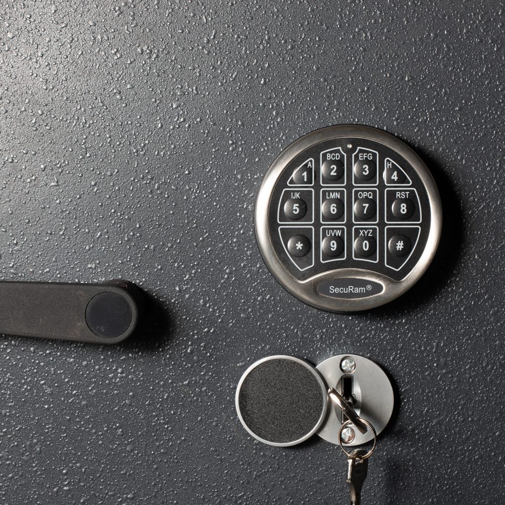 Heavy-Duty Drop Safe | Very Secure | 8 Locking Bolts | 4-Eye Locking Principle | Key Lock & Pin Code