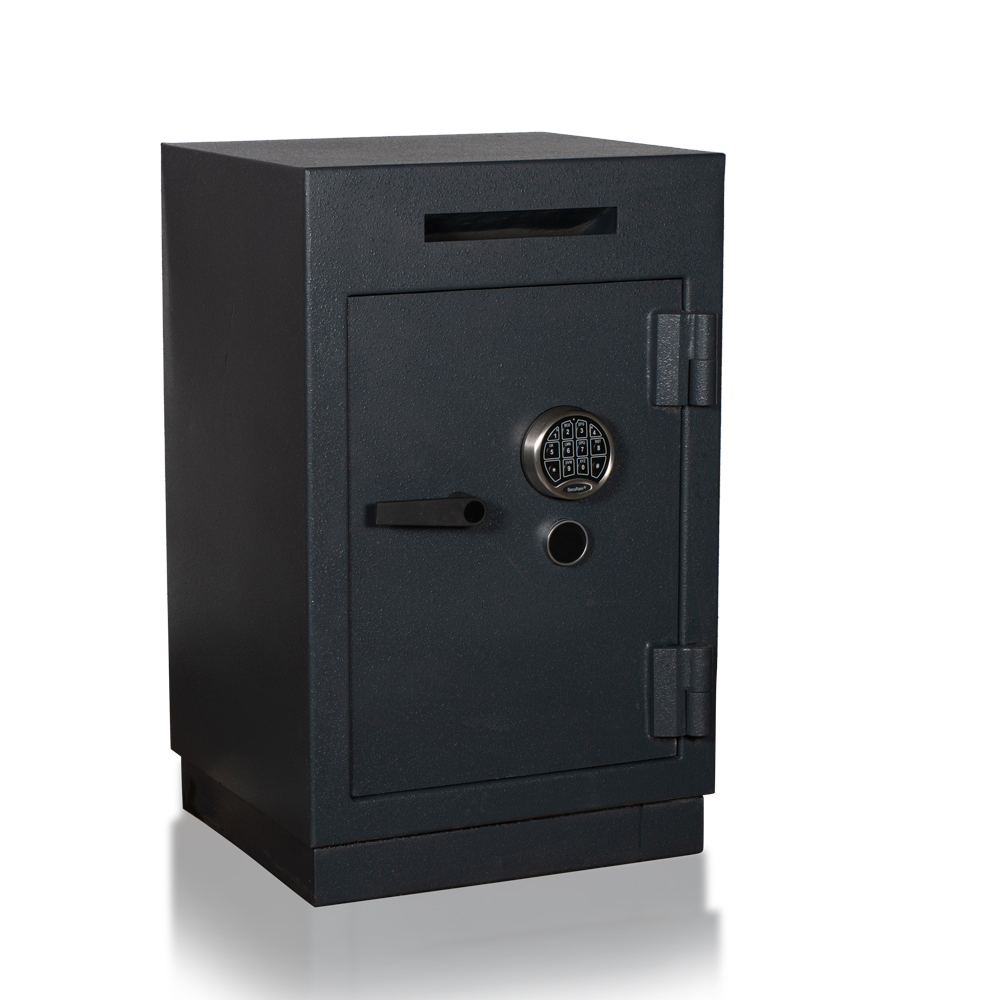 Heavy-Duty Drop Safe | Very Secure | 8 Locking Bolts | 4-Eye Locking Principle | Key Lock & Pin Code