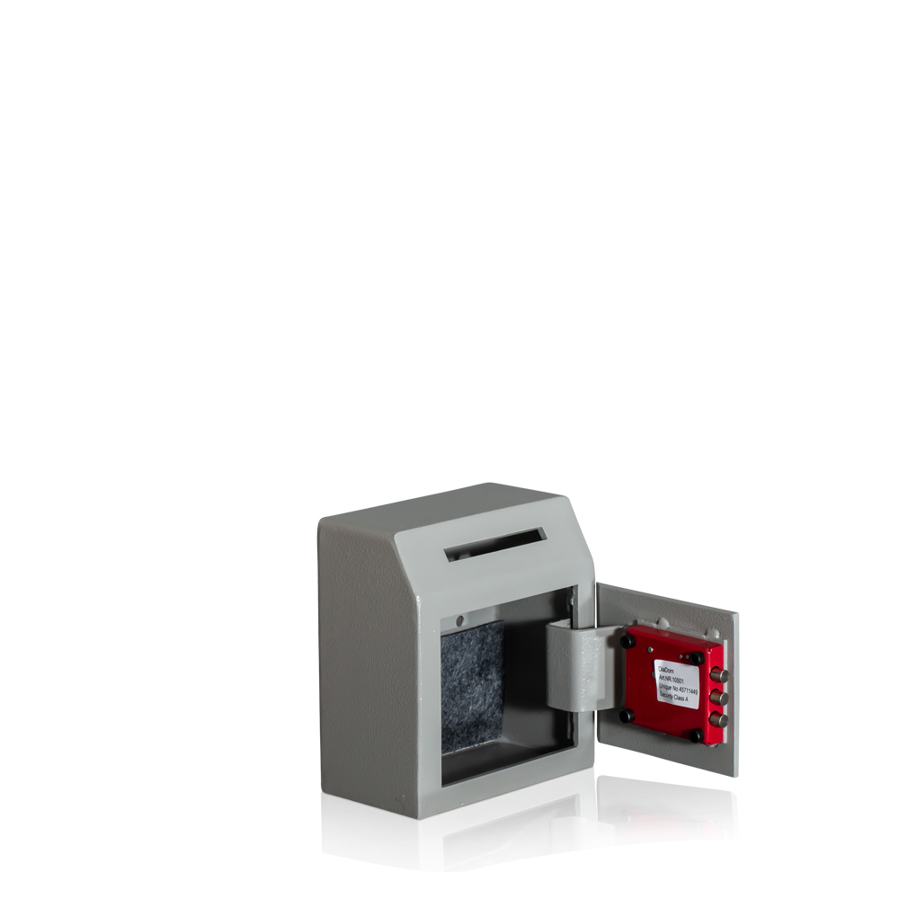 Donation Box | Corner Slot | Collection | Church Safe | Security Level A | Key Lock