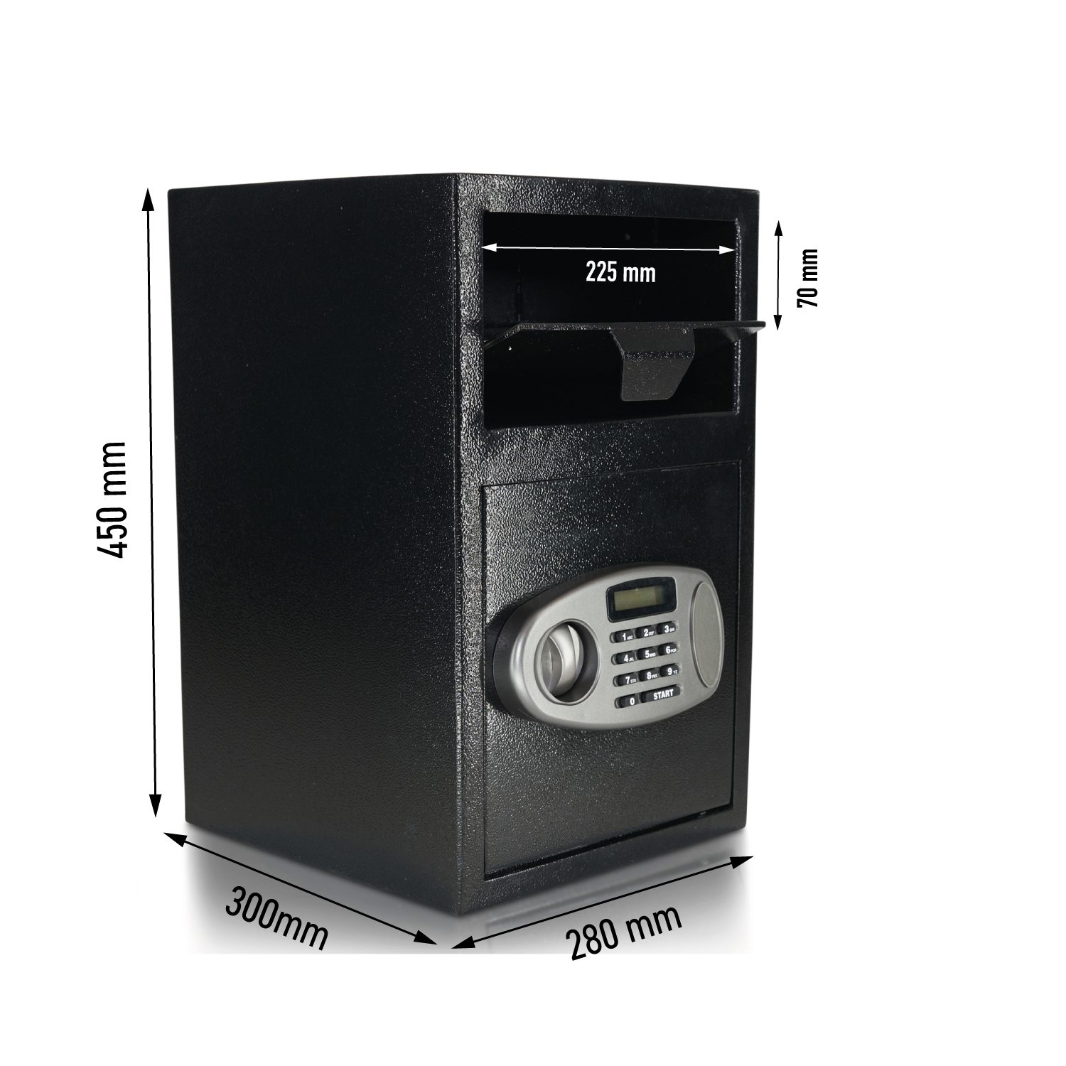 Deposit Safe with Deposit Flap | Business Customers | Gastronomy | Electronic Lock